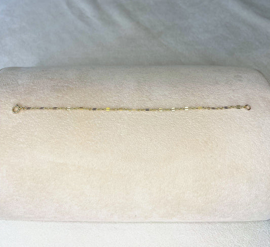 Dapped Bracelet, Yellow gold