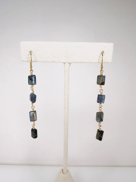 Labradorite Drop Earrings 2