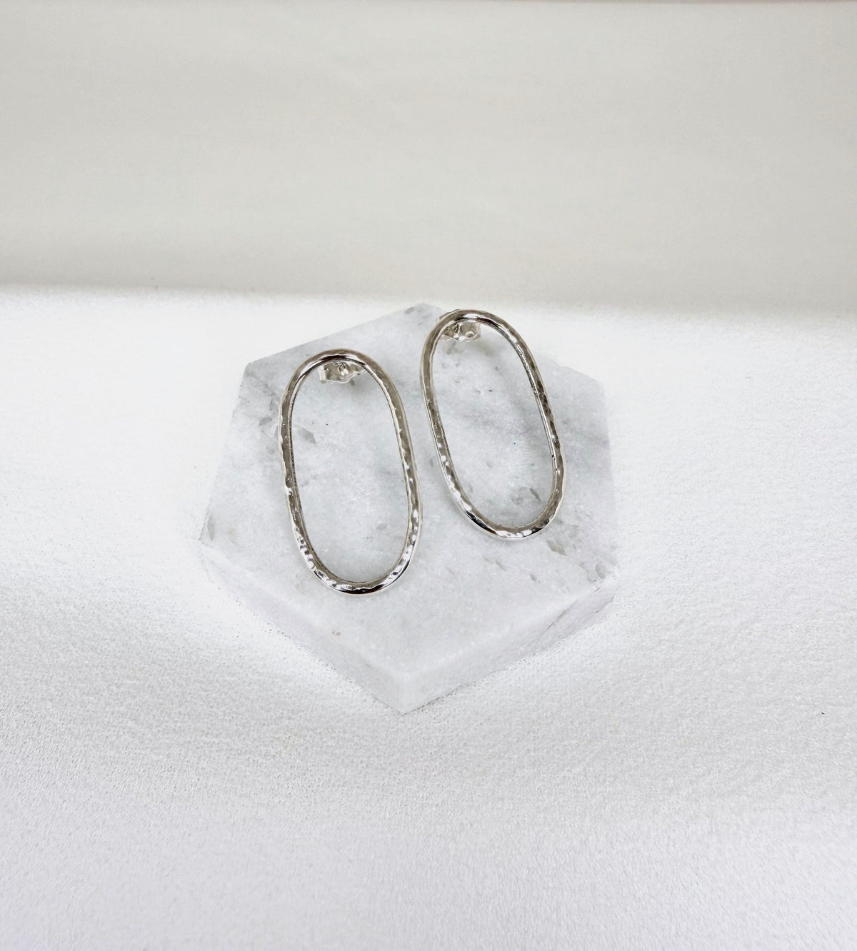 Oval Drop Earrings 2