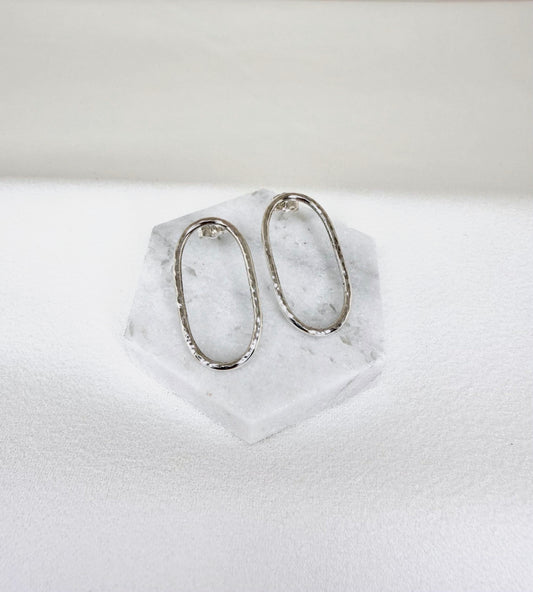 Oval Drop Earrings 2